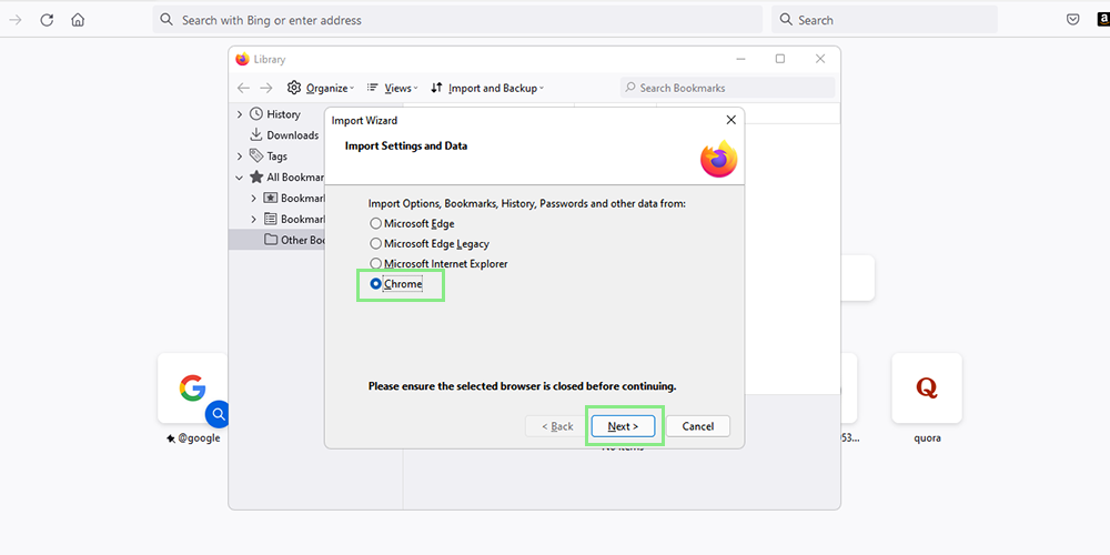 How to import Chrome bookmarks into Firefox Laptop Mag