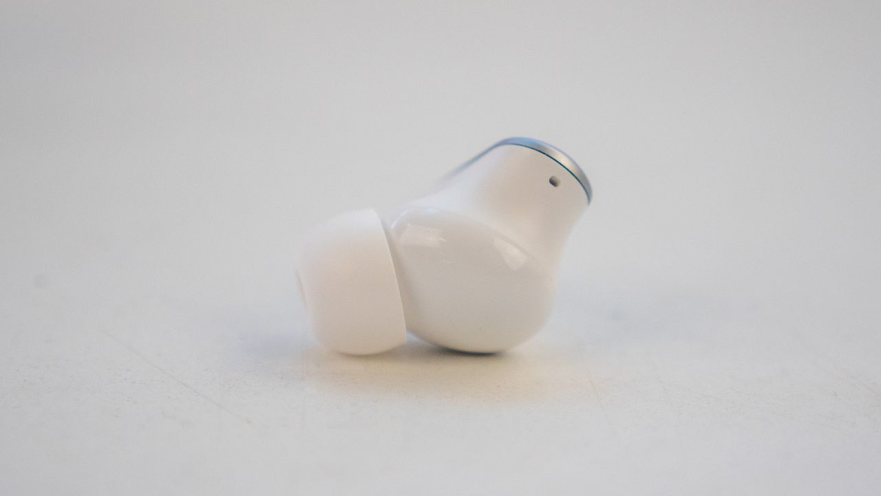 The top portion of the Soundcore VR P10 earbuds for Meta Quest
