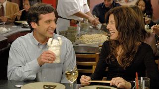 steve carell and Catherine Keener in the 40 year old virgin