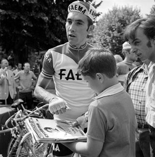 Eddy Merckx, here in the 1969 season, hopes for a strong Lance Armstrong return