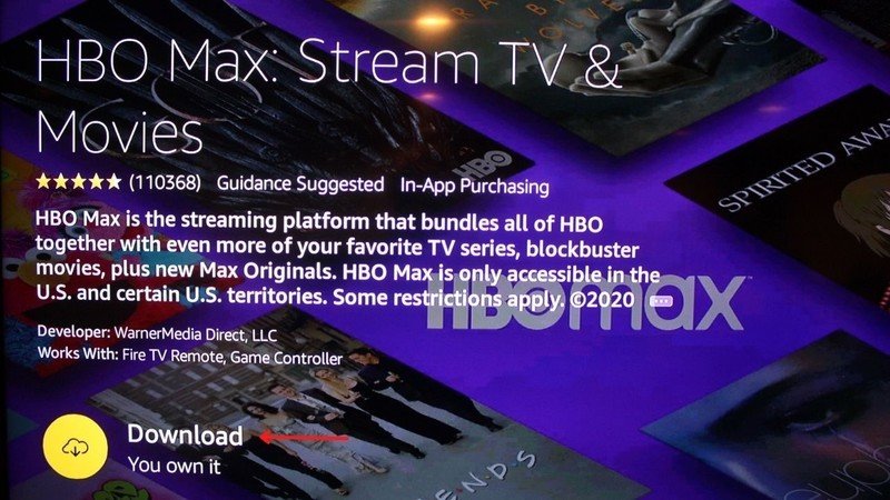 Hbo Max App Fire Tv