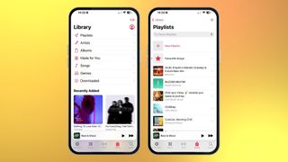 Open Apple Music Select Playlists Tap New playlist