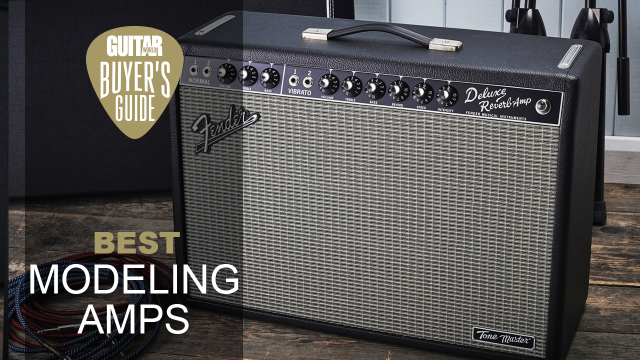 A Fender Tone Master Deluxe Reverb modeling amp