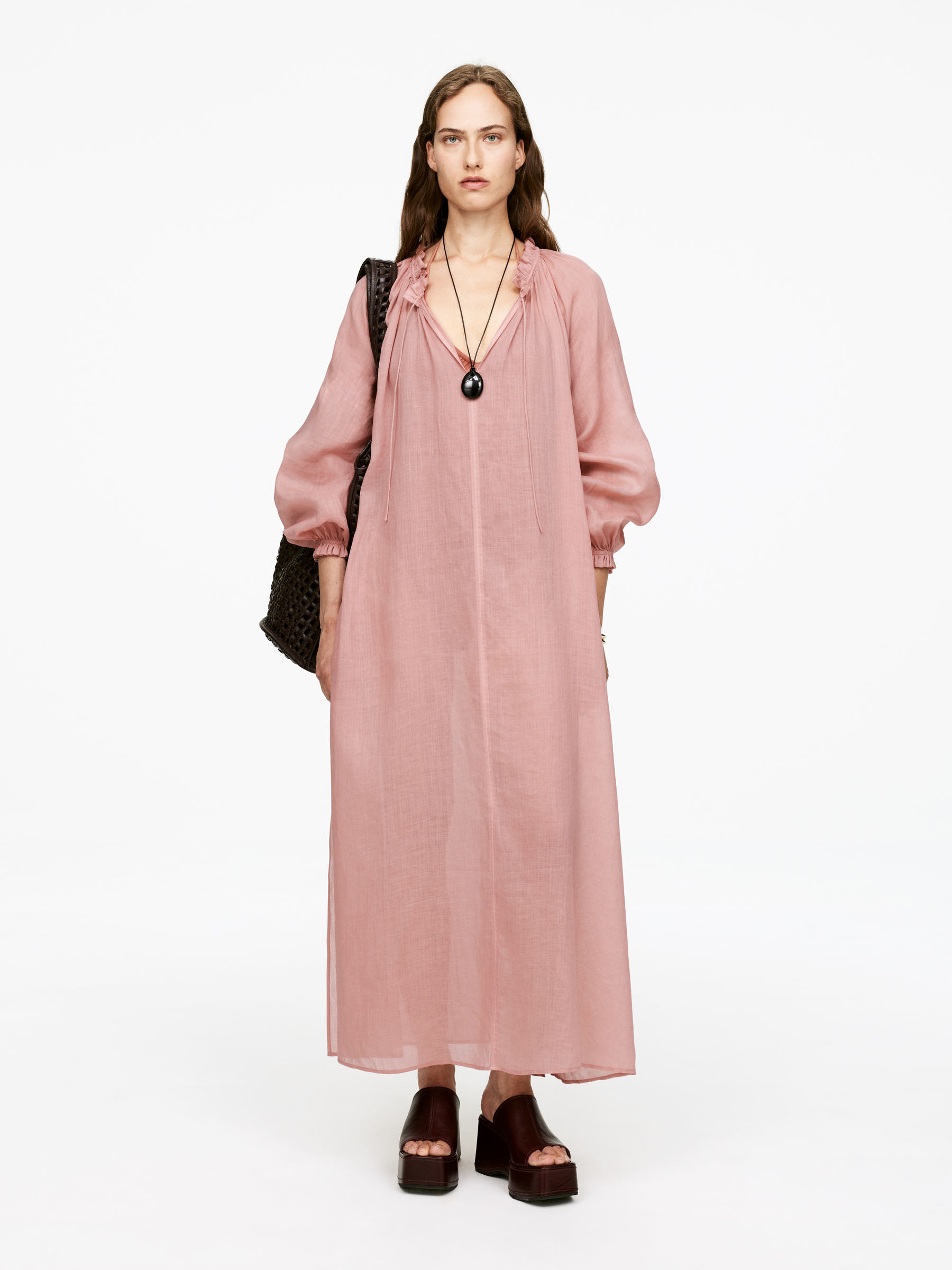 Maxi Dress 
 Dusty Pink 
 Women 
 Arket Gb