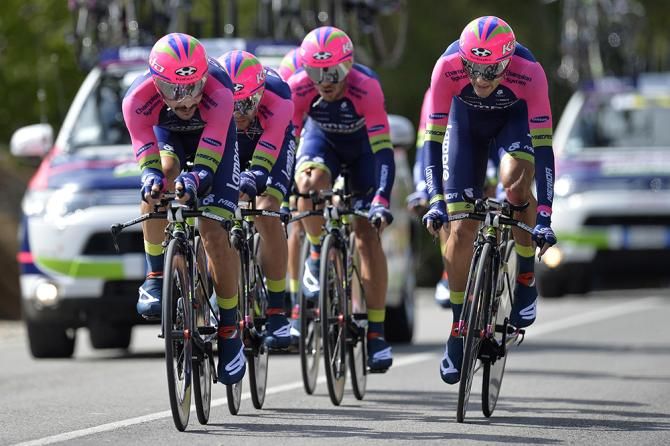 Lampre-Merida during the TTT