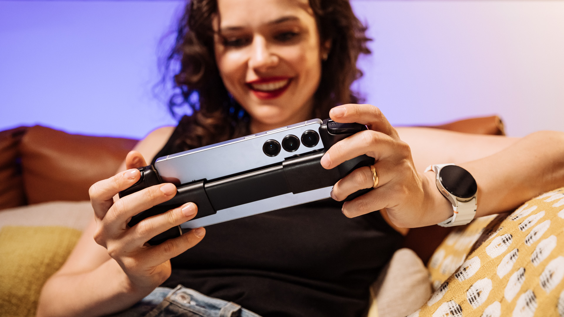 Gaming on phone