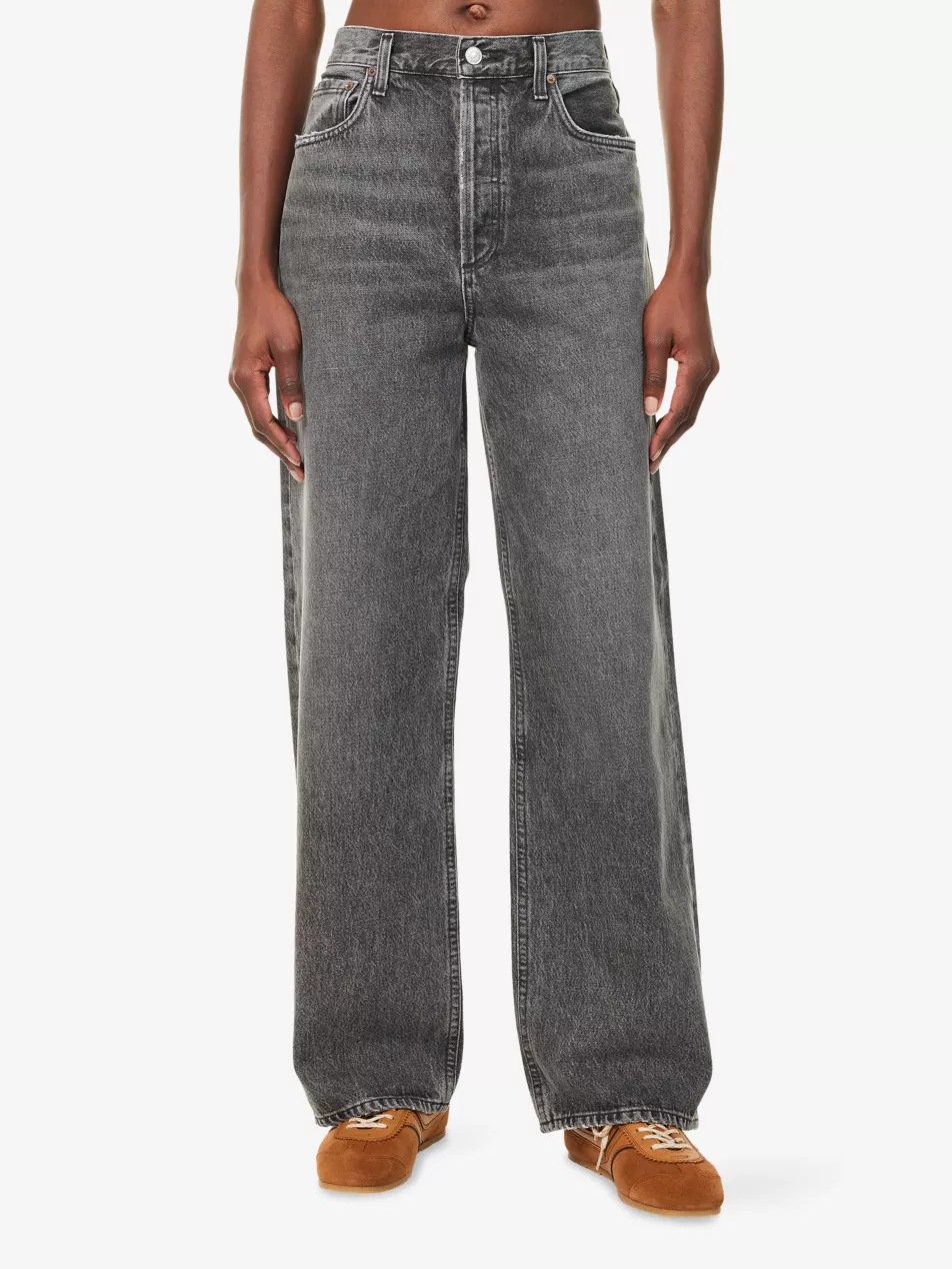 Low Slung Baggy Denim Jeans