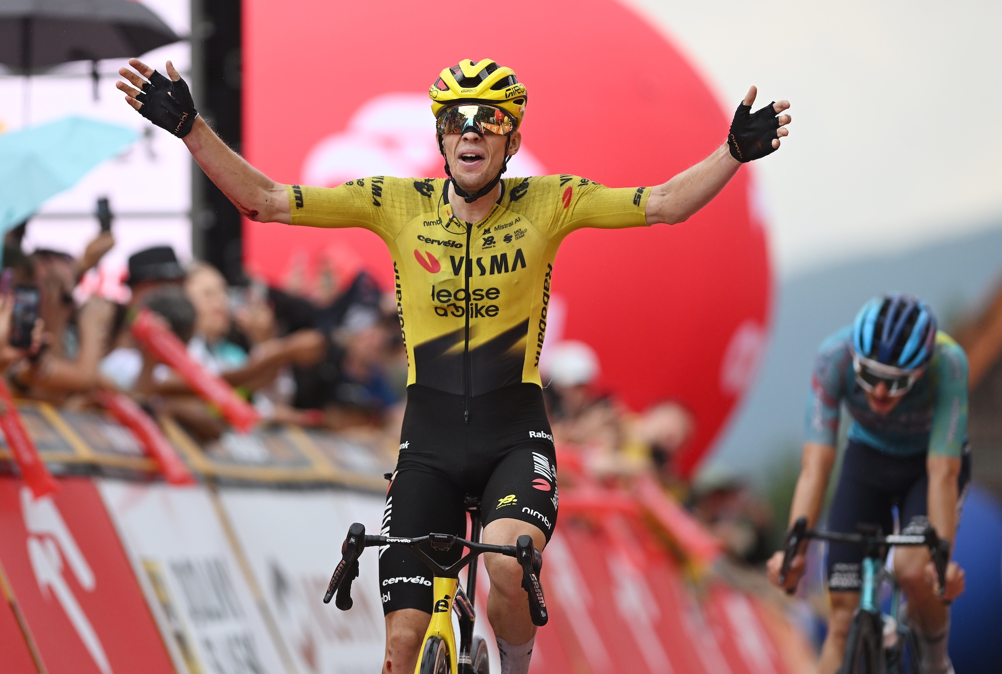 Tour de Pologne: Bart Lemmen holds off Christian Scaroni for victory on shortened stage 4 clouded by major crash