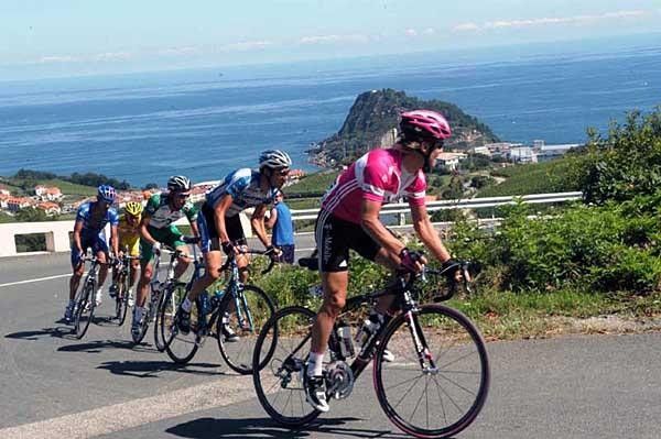 Climbing up from the coast is never easy and presents the first selection of the day