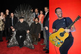 Coldplay and the GoT cast