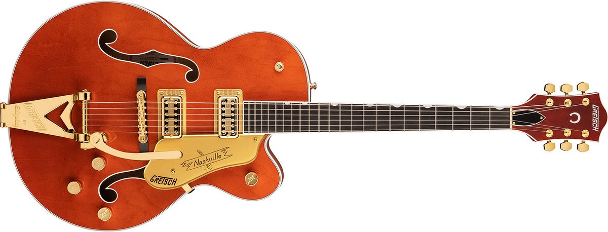 Gretsch G6120TG Players Edition Nashville Hollow Body Orange Stain