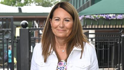 Carole Middleton attends Day Three of Wimbledon 2022