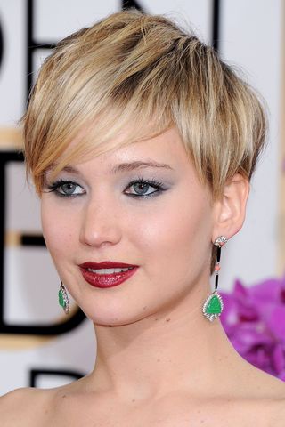 Jennifer Lawrence At The Golden Globe Awards