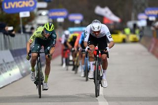 Tirreno-Adriatico 2024 stage 5: Ayuso outsprints Hindley for second