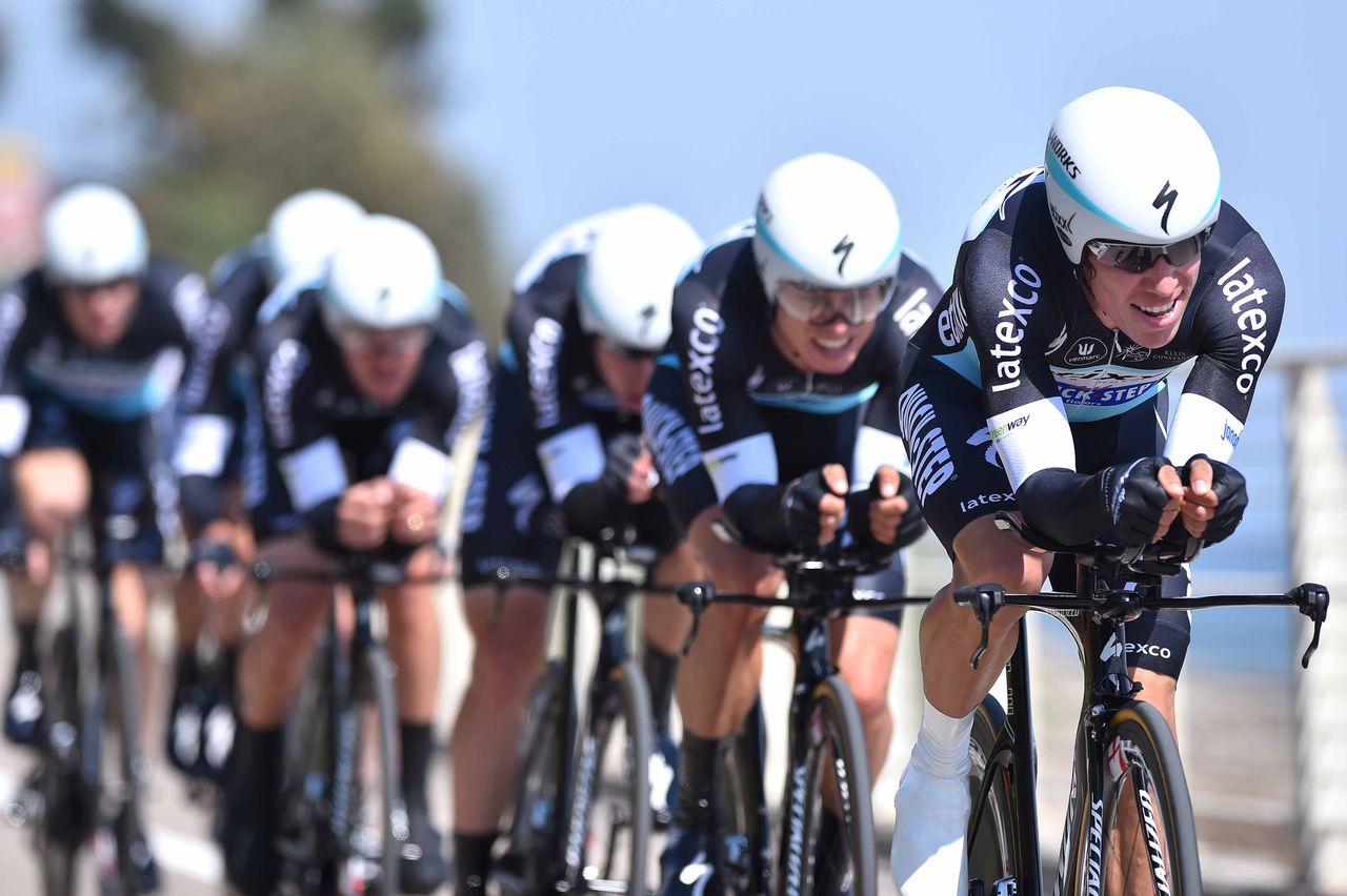 Etixx-Quickstep came in fourth place