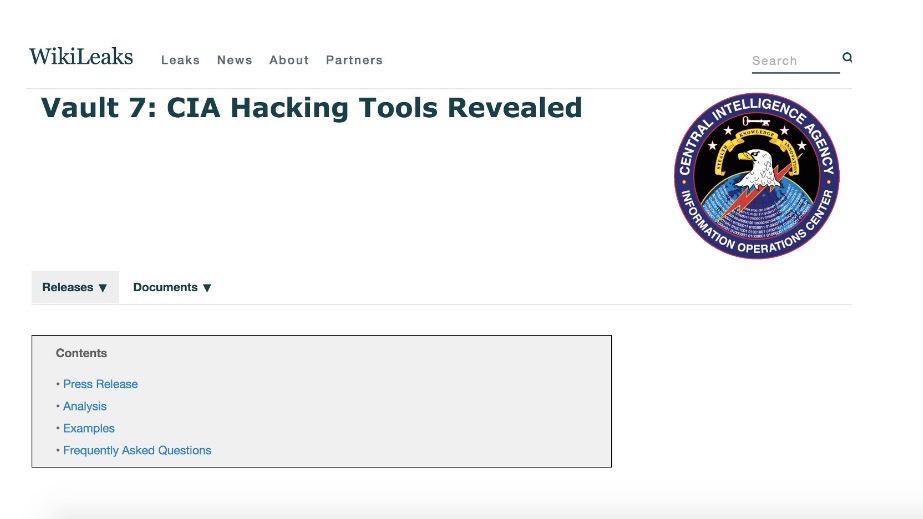 WikiLeaks Vault 7 what you need to know about the alleged CIA hacking