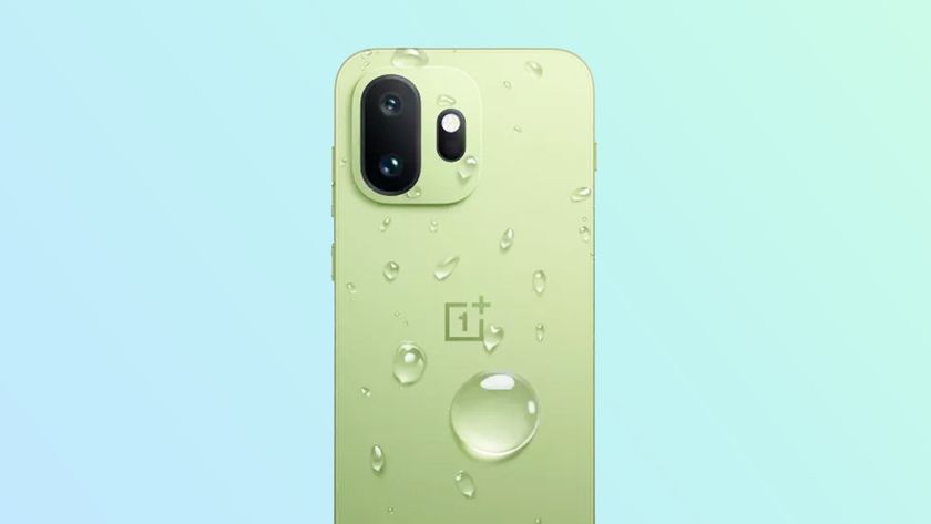 OnePlus 15T held in the hand.