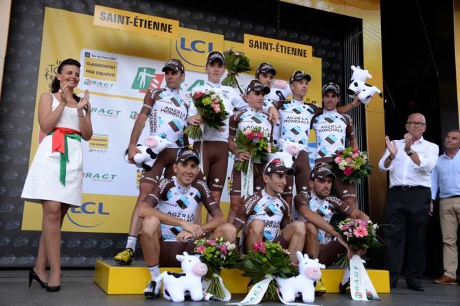 The best team of the Tour, Ag2r-La Mondiale