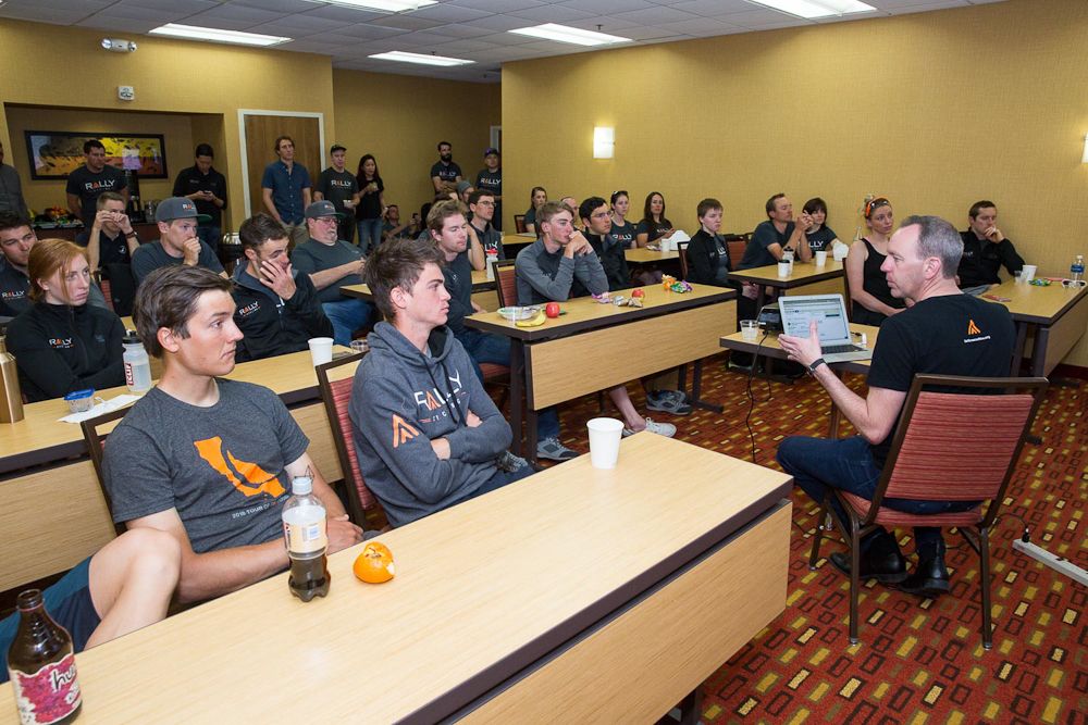 Rally Health's Rhett Woods introduces Rally's platform to 2017's roster of athletes.