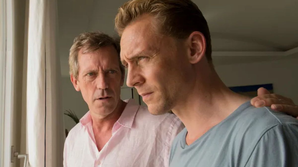 Tom Hiddleston and Hugh Laurie in The Night Manager