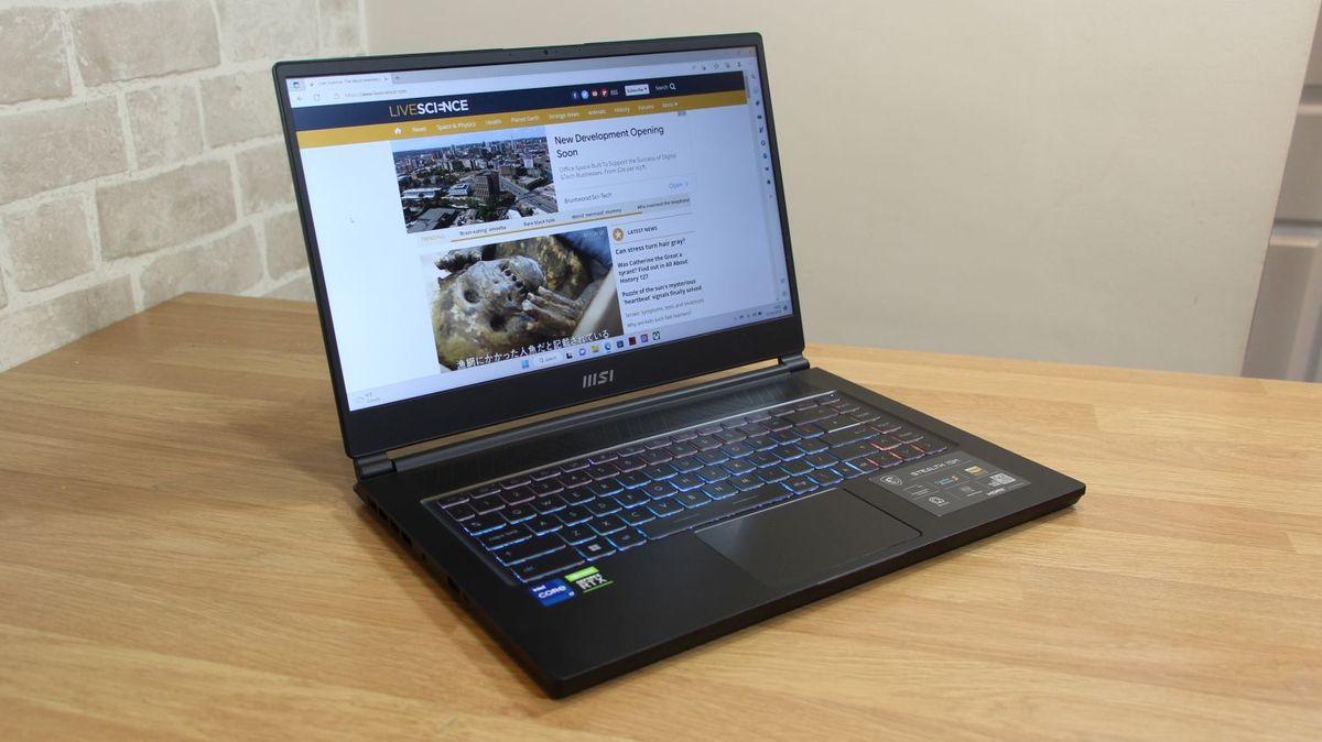 MSI Stealth 15M laptop review: affordable power with a mediocre display