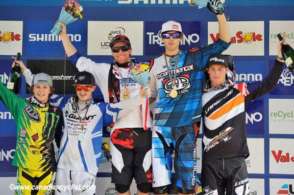 podium: Bronson, Hart, Gwin, Atherton, Cole