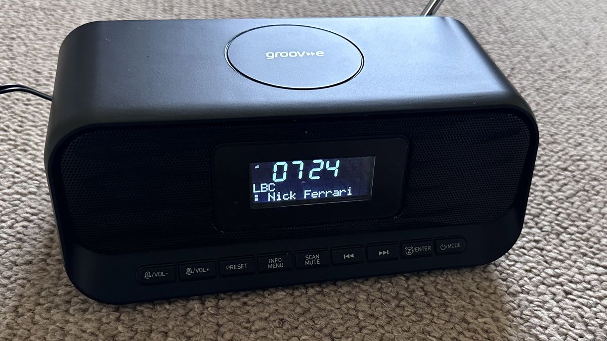GroovE Zeus DAB/FM radio clock review Reliable and featurepacked yet