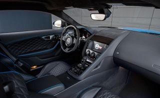 Driving seat of Jaguar