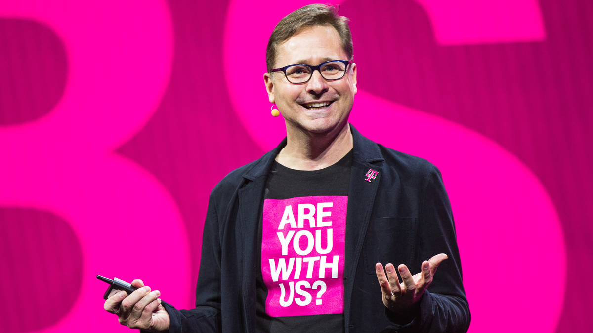 T-Mobile CEO Mike Sievert.