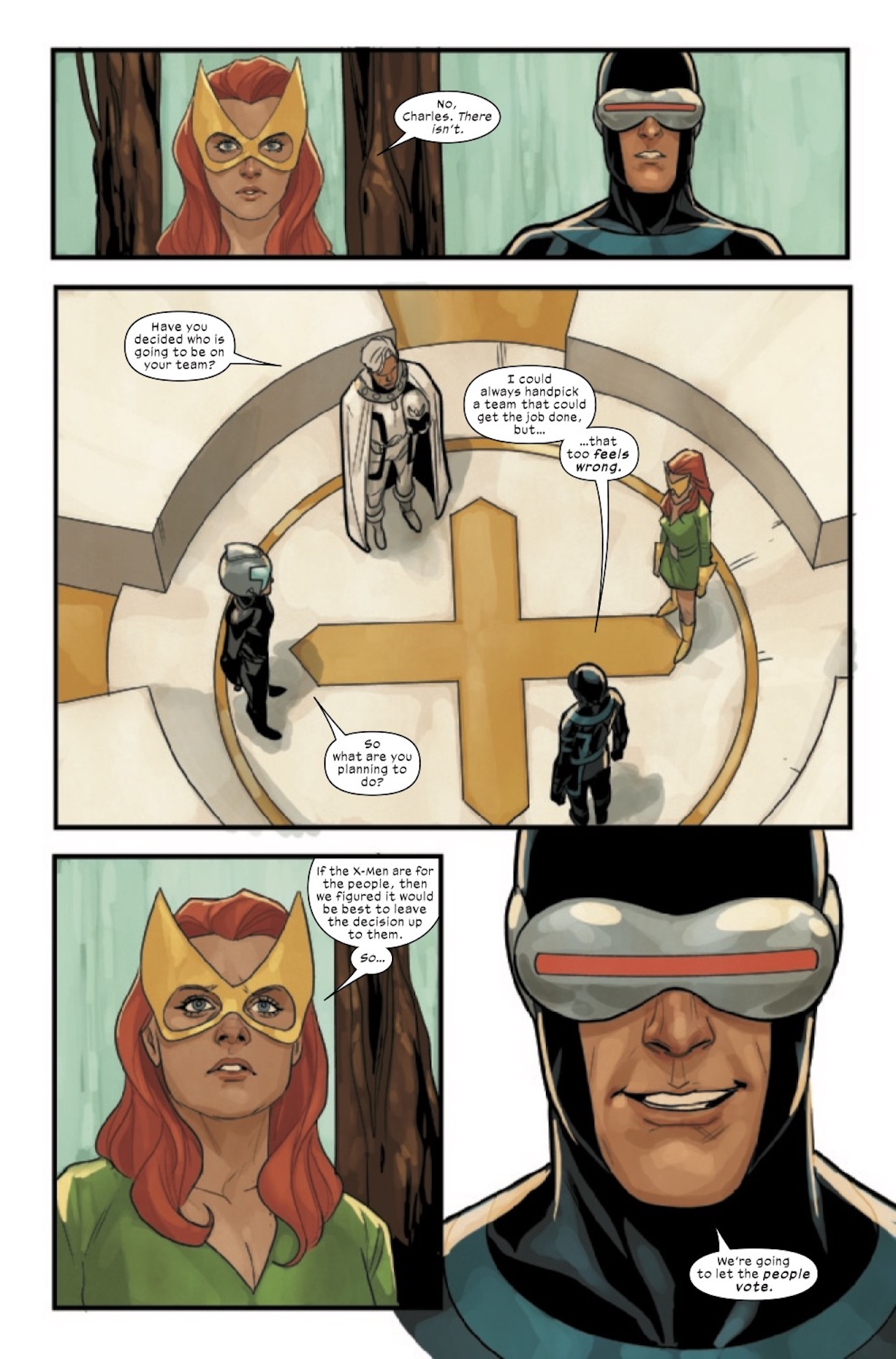 X-Men #16 establishes a whole new democratic status quo for the mutant ...