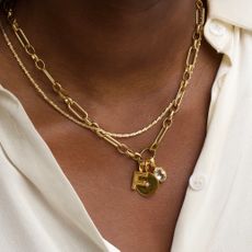 Carrie Elizabeth charm necklace