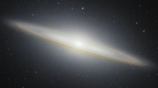 A very detailed image of a disk-shaped galaxy