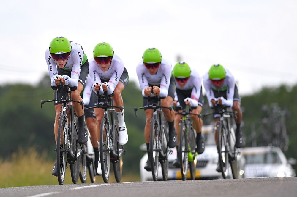 Dimension Data at Criterium du Dauphine stage 3 team time trial