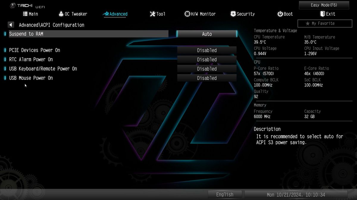 ASRock Z890 Taichi Lite
