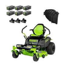 Greenworks  80 Volt 42" CrossoverZ Electric Zero Turn Riding Lawn Mower