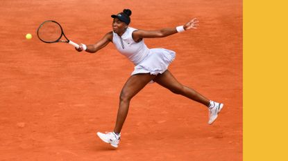 Venus Williams playing tennis