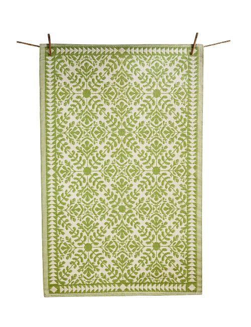 Jacquard Outdoor Rug, 4&rsquo; x 6&rsquo;