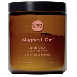 Magnesi-Om Supplement for Calm, Relaxation & Regularity With Magnesium & L-Theanine - Sugar Free Berry Flavor