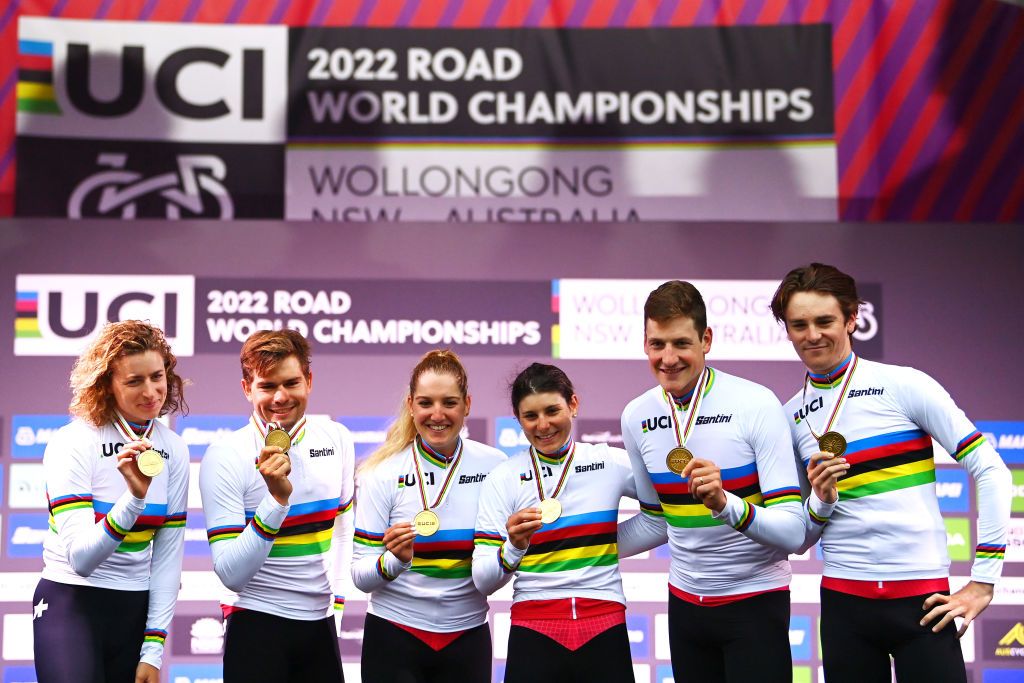 Switzerland won the Team Relay world title