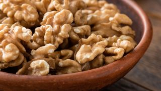 Walnuts in a bowl