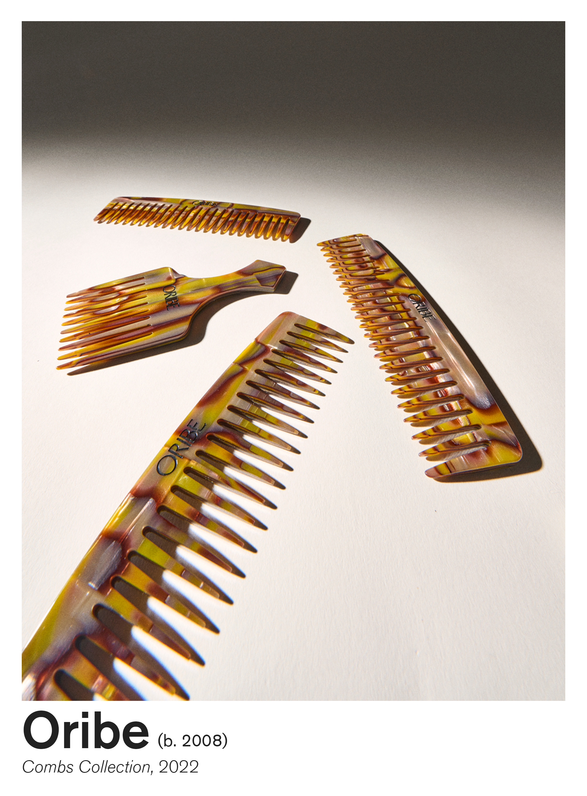 Four Oribe hair combs