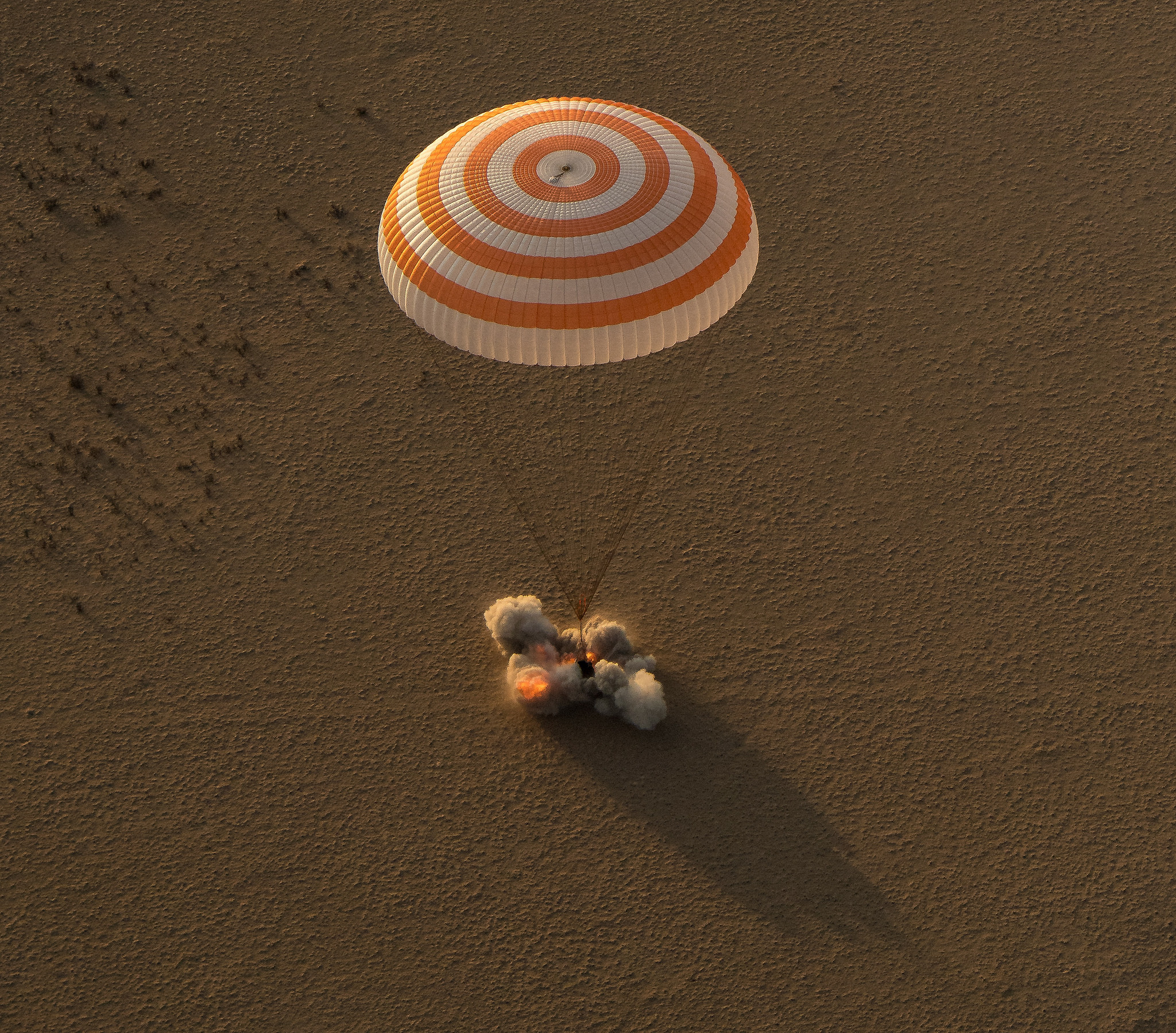 Soyuz MS-04 Landing