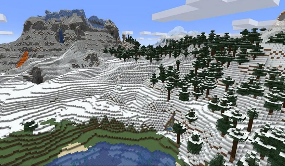 Minecraft's first Caves & Cliffs snapshot is out