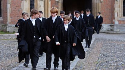 Eton College students