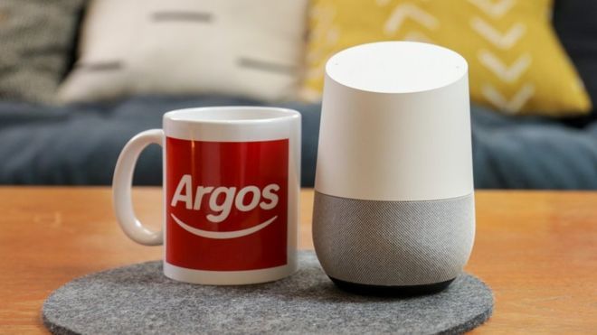argos google home hub