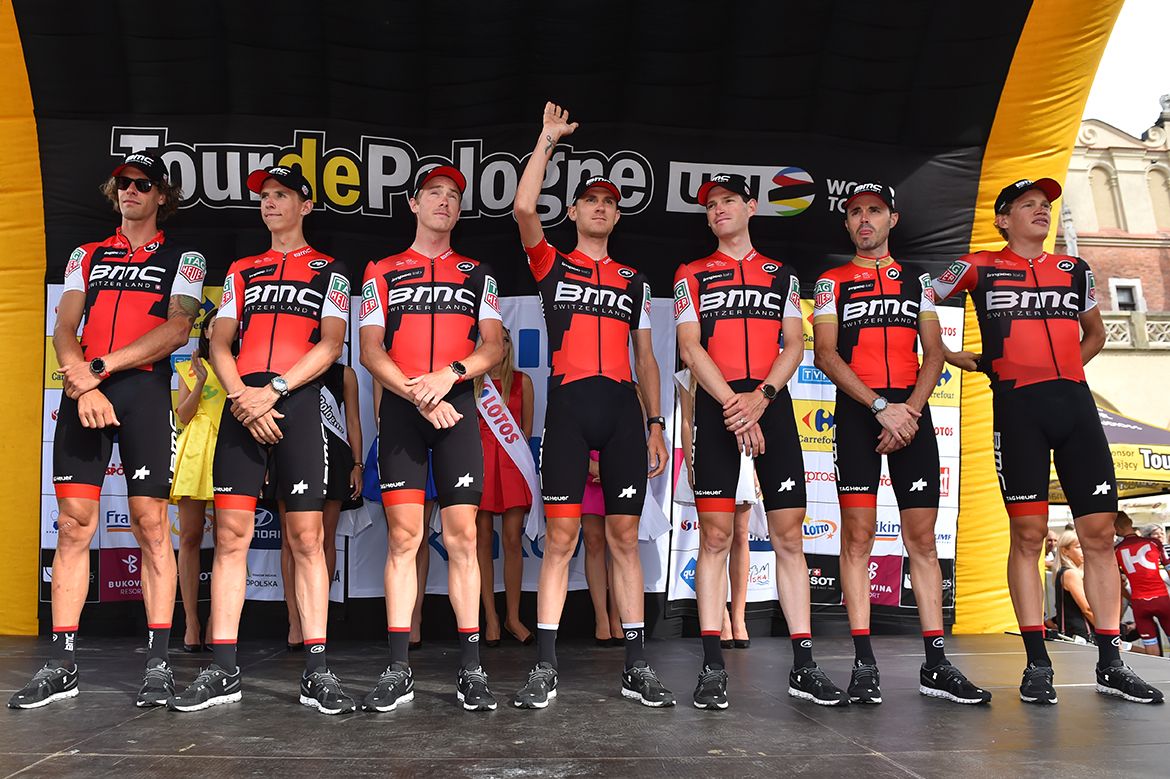 Tejay van Garderen with the BMC team
