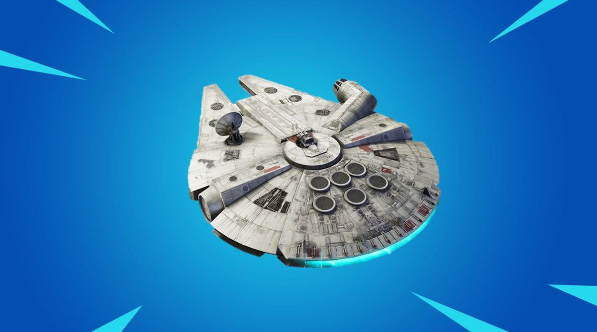 Fortnite is giving away a Millennium Falcon glider for Winterfest