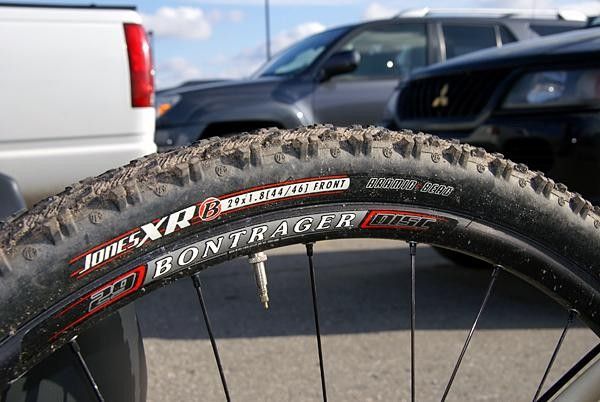 &hellip; with narrow 1.8" wide tires.