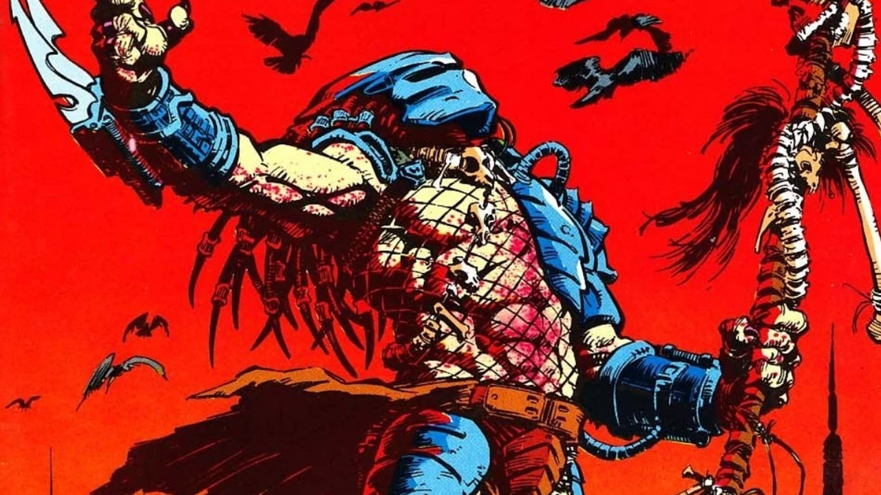 Bild aus einem Predator-Comic.