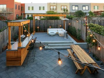 10 string light ideas for backyards you must try out | Livingetc